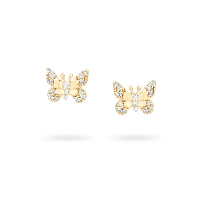 Enchanted Diamond Butterfly Posts Adina Reyter Earrings
