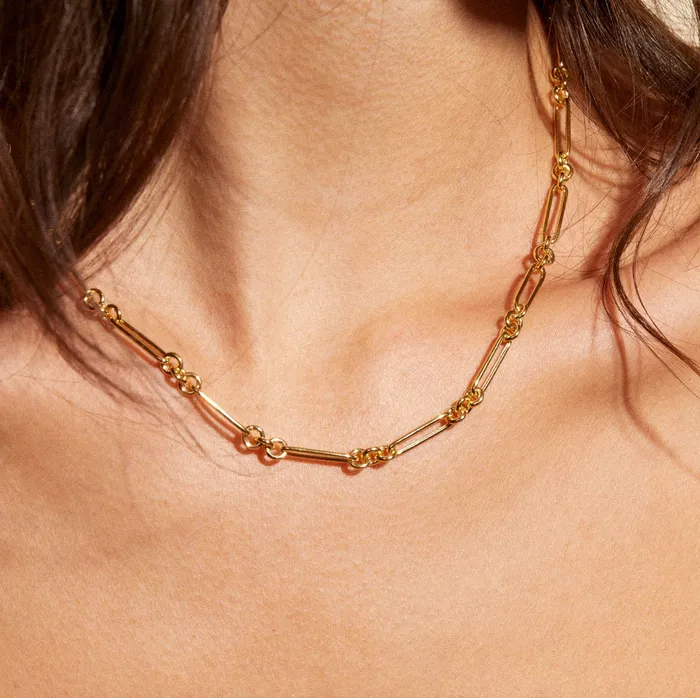 Esm Paperclip Chain Necklace zahava Necklaces
