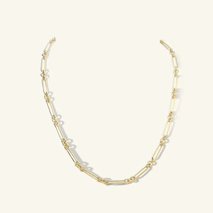 Esm Paperclip Chain Necklace zahava Necklaces