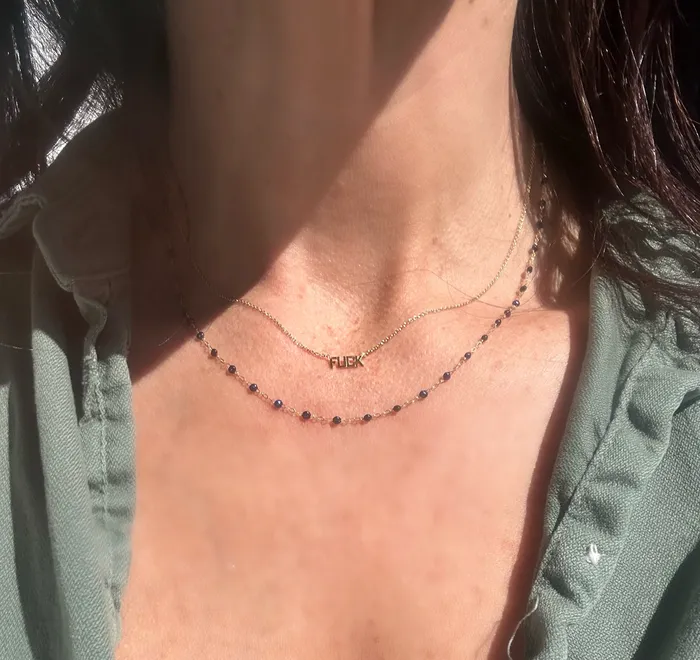 FK Necklace Monarch Market Necklaces