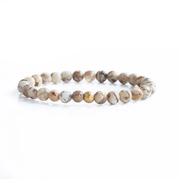Feldspat Armband 6mm Lenny Eva Lenny Eva Earrings