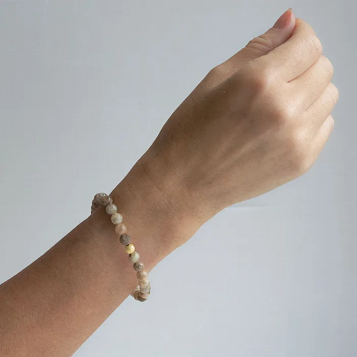 Feldspat Armband 6mm Lenny Eva Lenny Eva Earrings