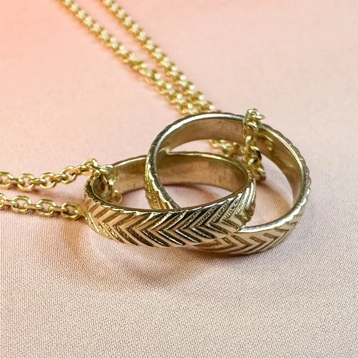 Forever Linked Chevron Necklace Lingua Necklaces Forever Linked Chevron Necklace Lingua Necklaces