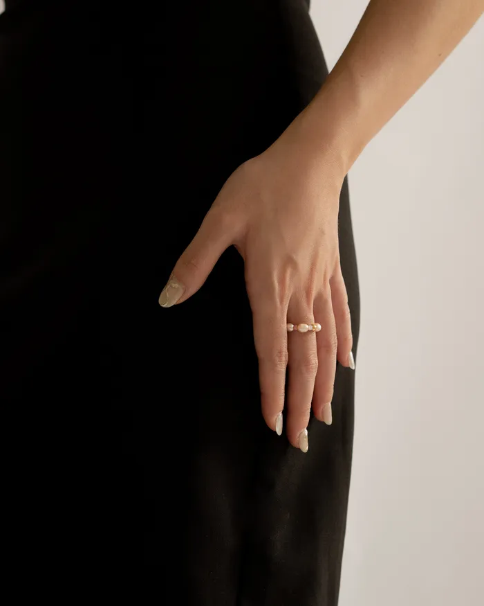 Fut Pearl Beaded Ring CUN Rings