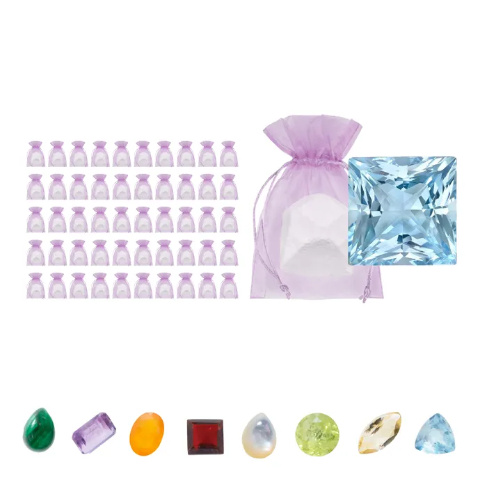 Gem Bomb 50 Pack Saver Bundle 70 Carats BATH0024GEM50PK Earrings