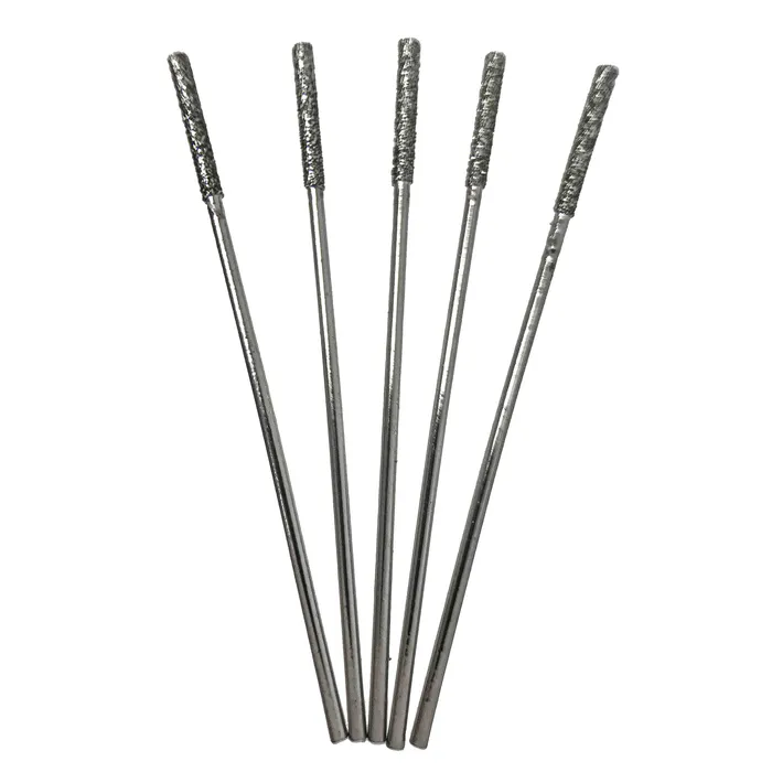 GEMDRILL5pack Earrings Drill Bits Electroplated Diamond Size 075mm