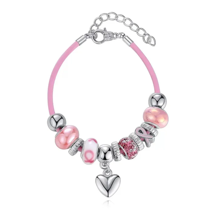 Get Signatured Bracelets Breast Cancer Awareness Bracelet