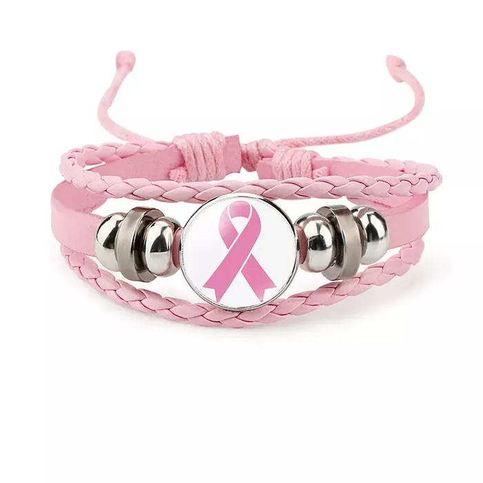 Get Signatured Bracelets Breast Cancer Awareness Bracelet