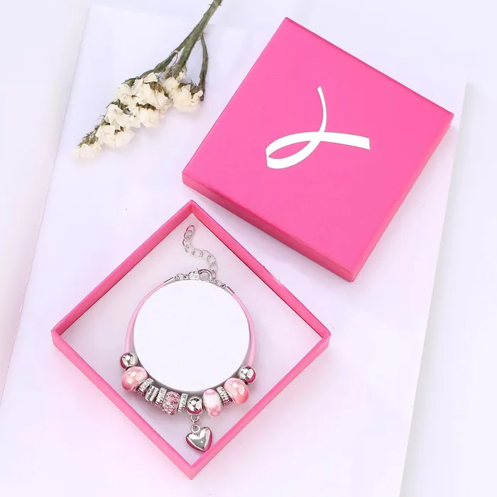 Get Signatured Bracelets Breast Cancer Awareness Bracelet