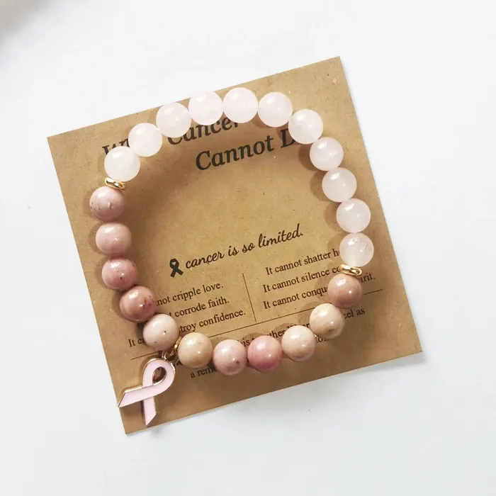Get Signatured Bracelets Breast Cancer Awareness Bracelet