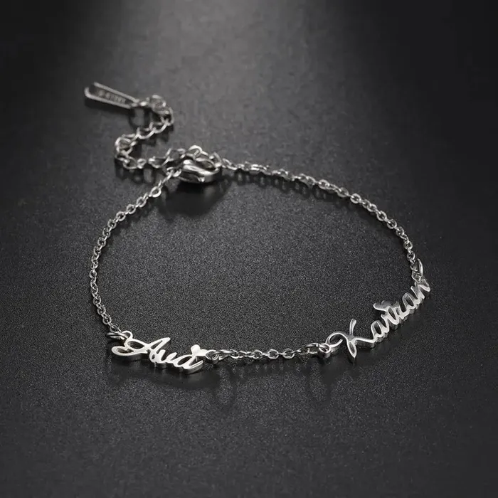 Get Signatured Bracelets Custom Name Bracelet