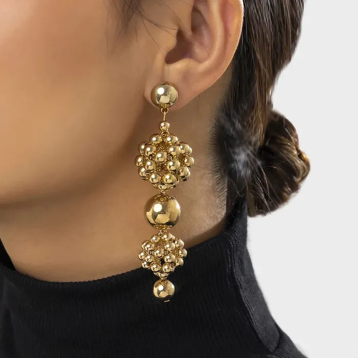 Get Signatured Earrings Bead Drop Earrings