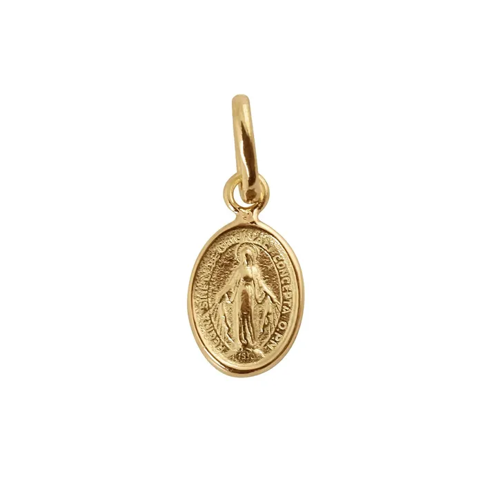 Gigi Clozeau 18kt Madone Petite Pendant Necklaces