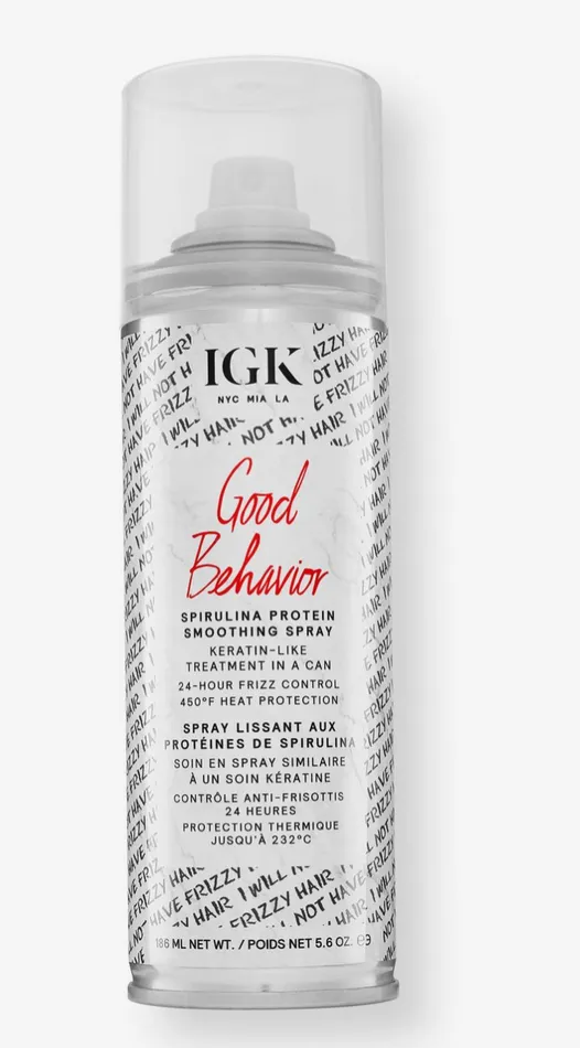 Good Behavior Spirulina Protein Smoothing Spray IGK Hair Earrings