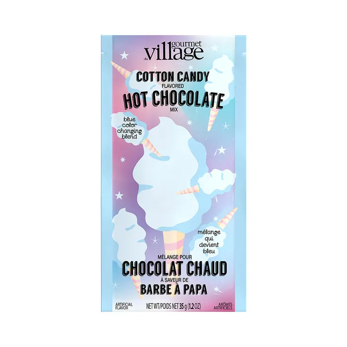 Gourmet du Village Cotton Candy Blue Hot Chocolate Rings