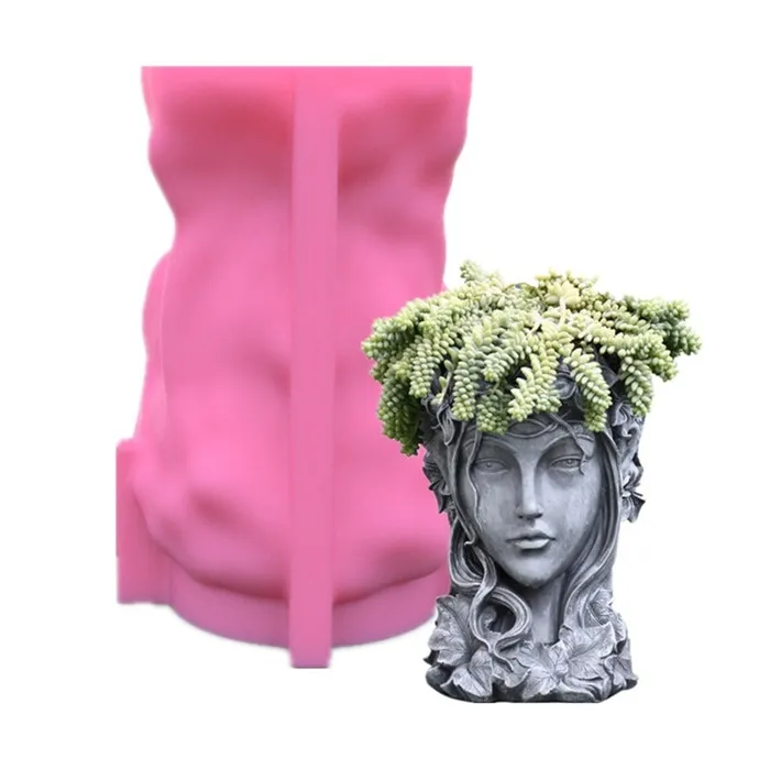 Half Body Vase Silicone Mold Resinarthub Earrings