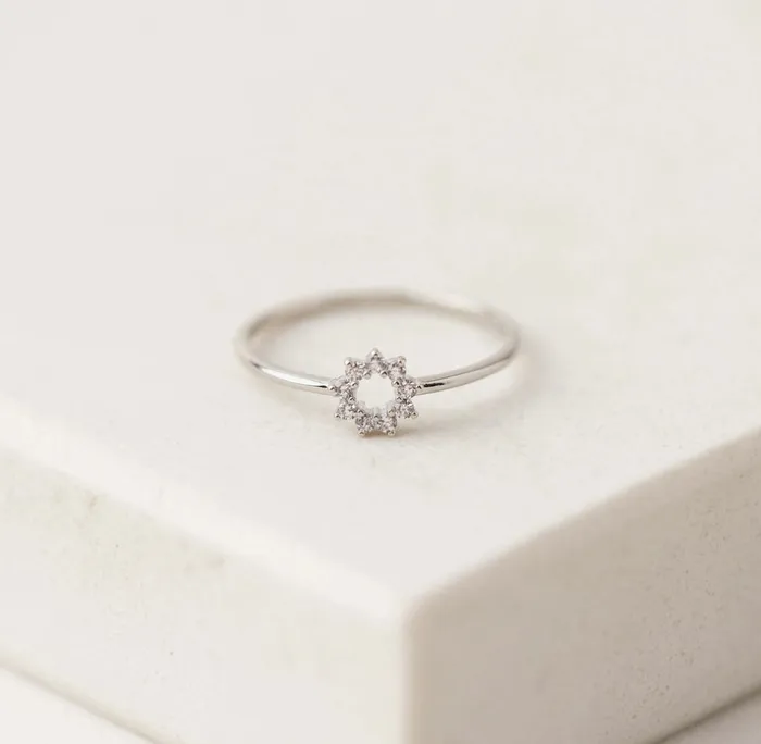 Halo Mini Ring Silver Lovers Tempo Rings