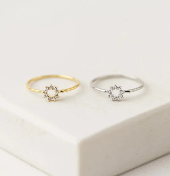 Halo Mini Ring Silver Lovers Tempo Rings