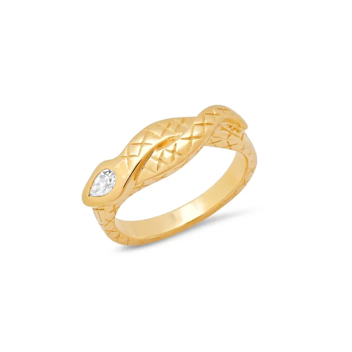 Helena Rose Rings Sophia Serpent Ring