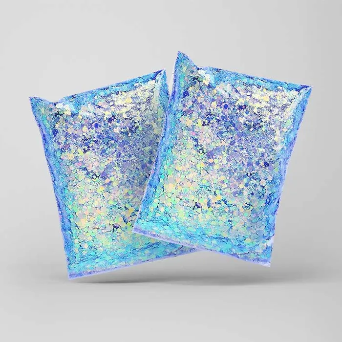 Holographic Mixed Hexagon Shape Glitter Resinarthub Earrings Holographic Mixed Hexagon Shape Glitter Resinarthub Earrings