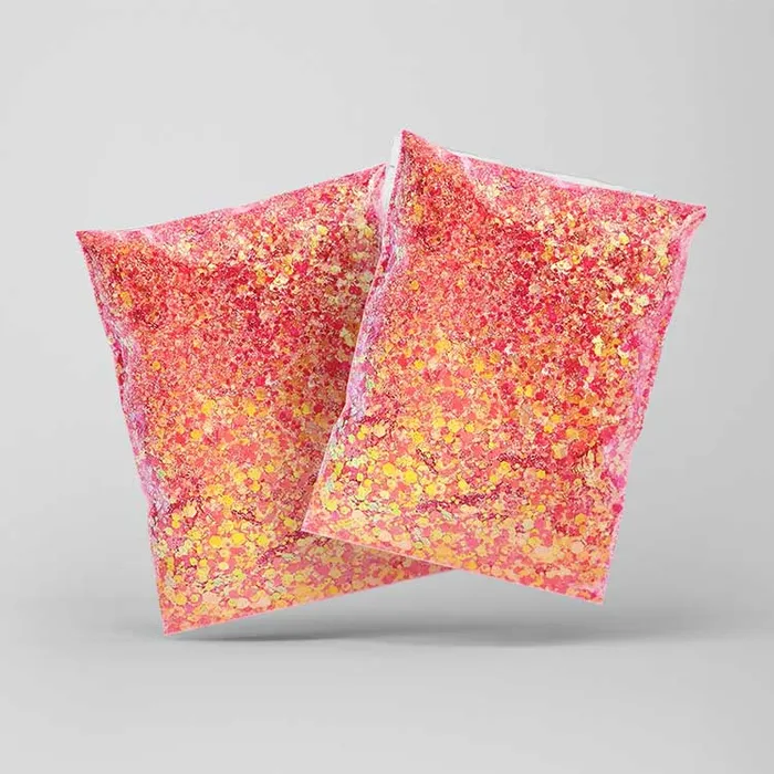 Holographic Mixed Hexagon Shape Glitter Resinarthub Earrings Holographic Mixed Hexagon Shape Glitter Resinarthub Earrings