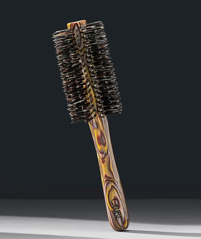 ITALIAN RESIN MEDIUM ROUND BRUSH Oribe Rings
