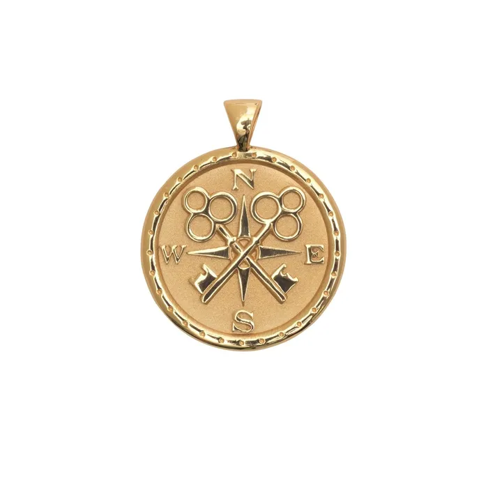 Jane Win Necklaces Forever Coin Pendant
