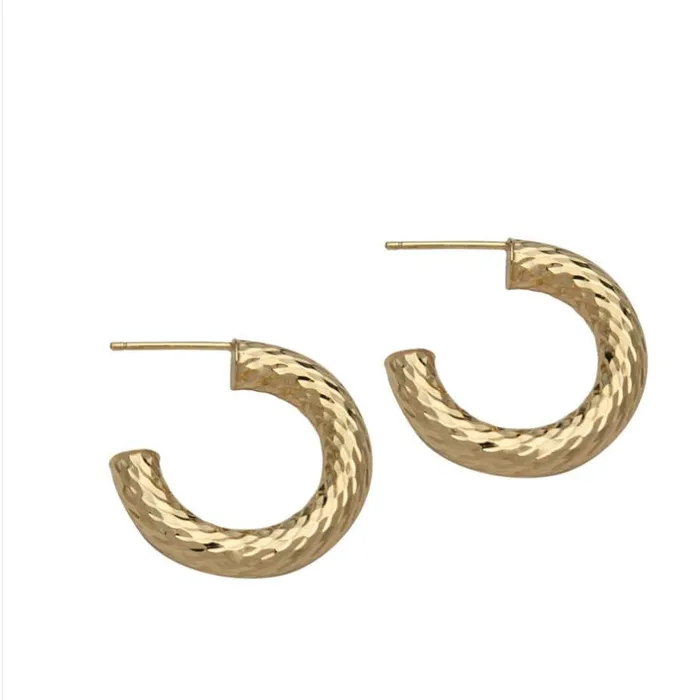 Jennifer Zeuner Earrings LUPE 1 HOOPS