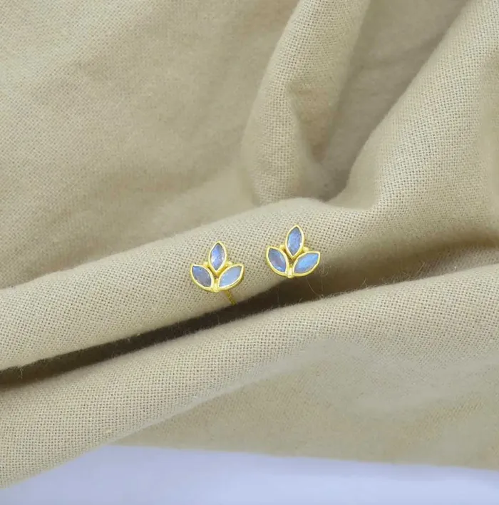 Labradorit Ohrstecker Schmuckoo Berlin Schmuckoo Berlin Earrings