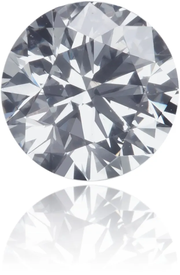 Langerman Diamonds Earrings Natural Gray Diamond Round 040 ct Polished
