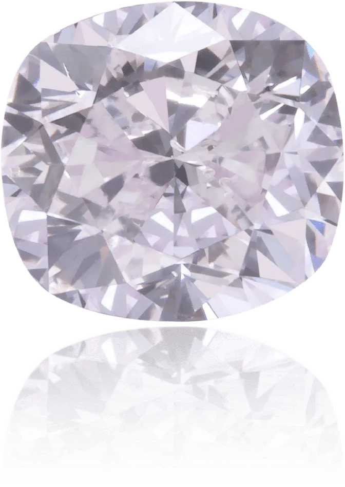 Langerman Diamonds Earrings Natural Purple Diamond Cushion 069 ct Polished Langerman Diamonds Earrings Natural Purple Diamond Cushion 069 ct Polished