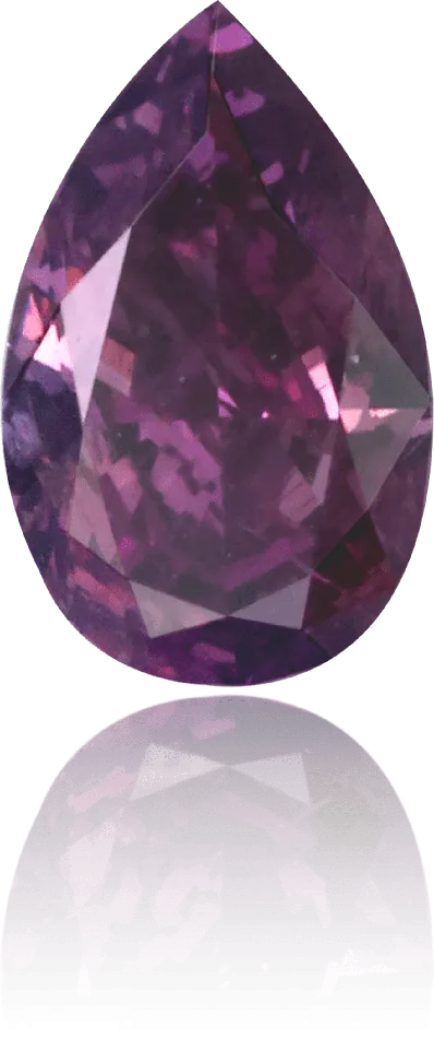 Langerman Diamonds Earrings Natural Purple Diamond Pear Shape 016 ct Polished Langerman Diamonds Earrings Natural Purple Diamond Pear Shape 016 ct Polished