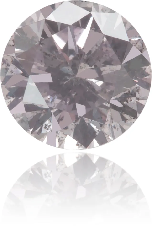 Langerman Diamonds Earrings Natural Purple Diamond Round 043 ct Polished Langerman Diamonds Earrings Natural Purple Diamond Round 043 ct Polished
