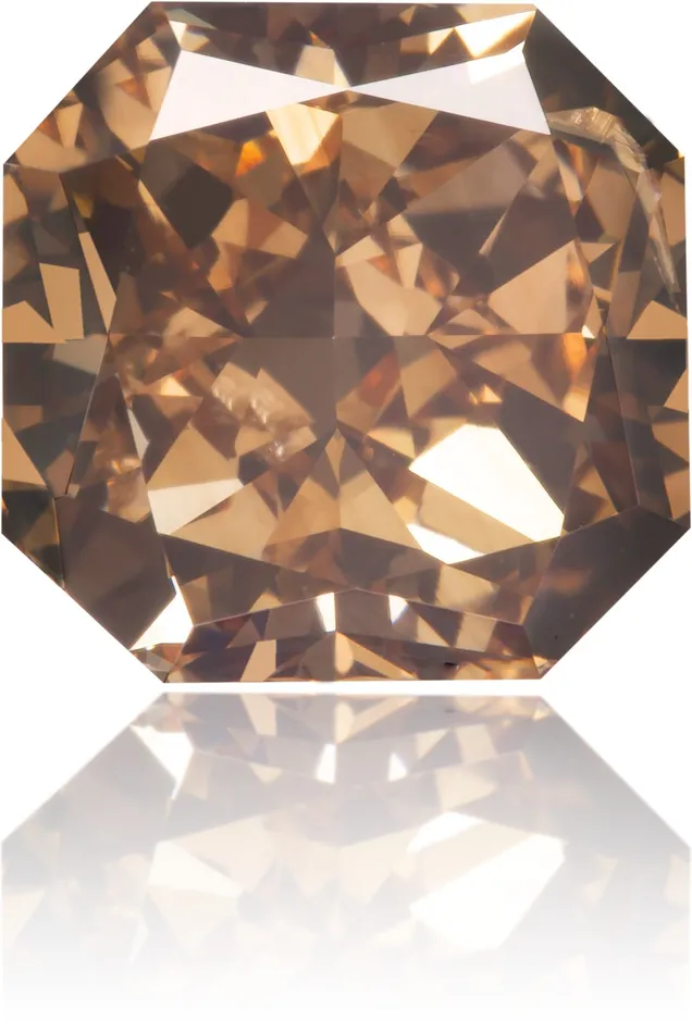 Langerman Diamonds Natural Brown Diamond Square 311 ct Polished Earrings Langerman Diamonds Natural Brown Diamond Square 311 ct Polished Earrings