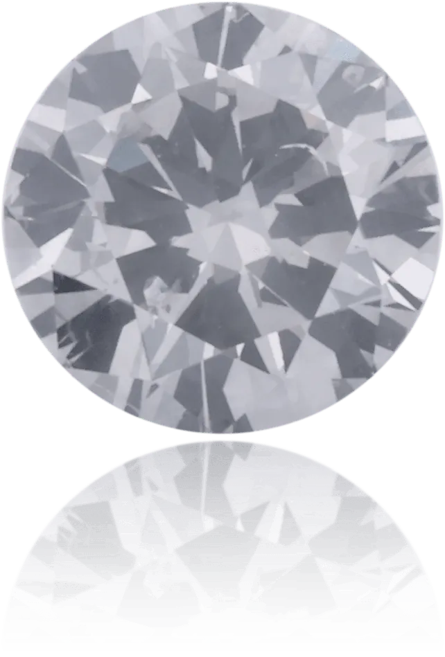 Langerman Diamonds Natural Gray Diamond Round 070 ct Polished Earrings