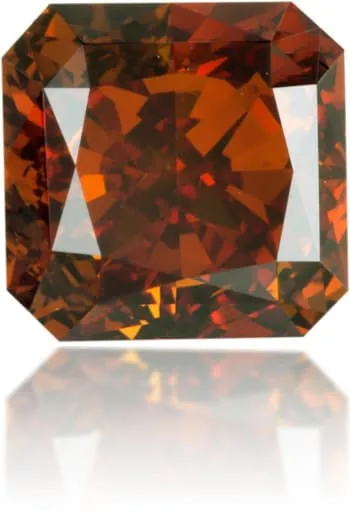Langerman Diamonds Natural Orange Diamond Square 150 ct Polished Earrings Langerman Diamonds Natural Orange Diamond Square 150 ct Polished Earrings