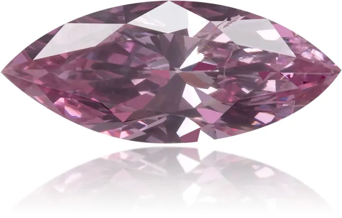 Langerman Diamonds Natural Pink Diamond Marquise 022 ct Polished Earrings