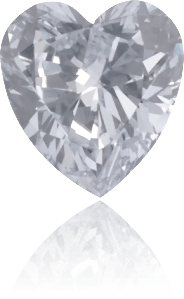 Langerman Diamonds Rings Natural Blue Diamond Heart Shape 020 ct Polished