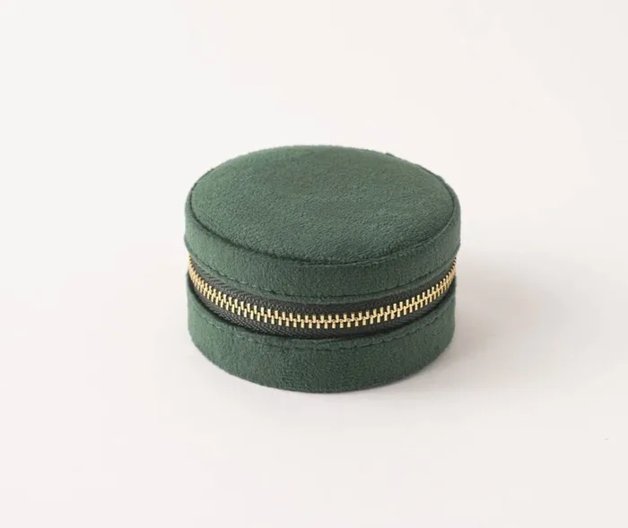 Lovers Tempo Rings Circle Bon Voyage Jewelry Case Forest