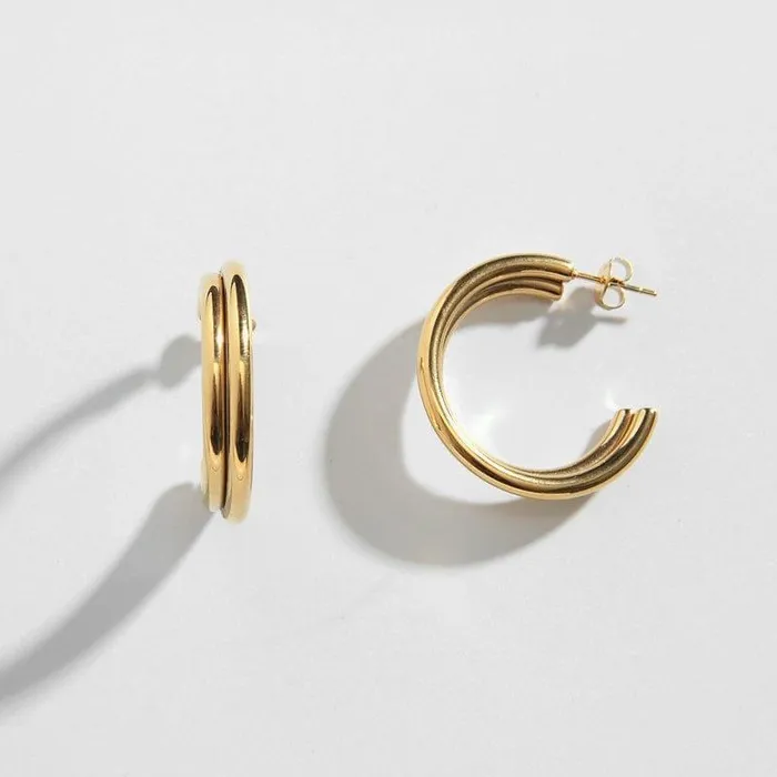 Ludovica Hoops Biella Vintage Earrings