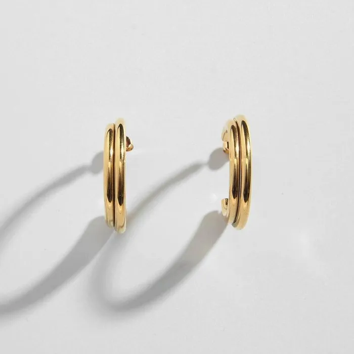 Ludovica Hoops Biella Vintage Earrings