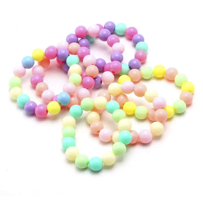 Melbees by Yellow Chimes Necklaces Melbees by Yellow Chimes Bracelet for Kids and Girls Beads Bracelets for Kids and Girls Combo of 6pcs Beads Beaded Bracelet Birthday Gift For Kids and Girls