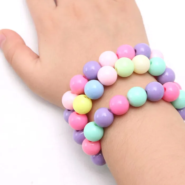 Melbees by Yellow Chimes Necklaces Melbees by Yellow Chimes Bracelet for Kids and Girls Beads Bracelets for Kids and Girls Combo of 6pcs Beads Beaded Bracelet Birthday Gift For Kids and Girls