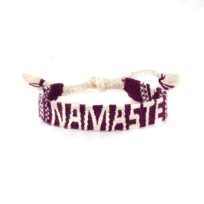 Monarch Market Bracelets Namaste Mantra Bracelet