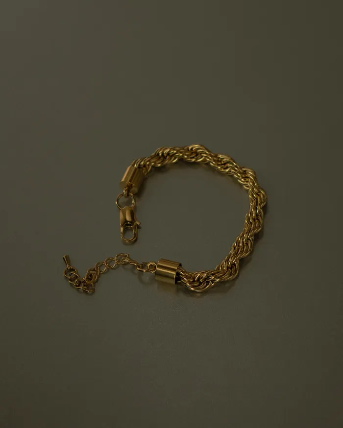 MYJN Bracelets Aziza Bold Rope Chain Bracelet