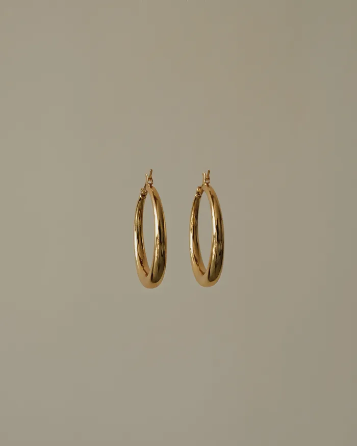 MYJN Earrings Bea Large Bold Hoop Earrings