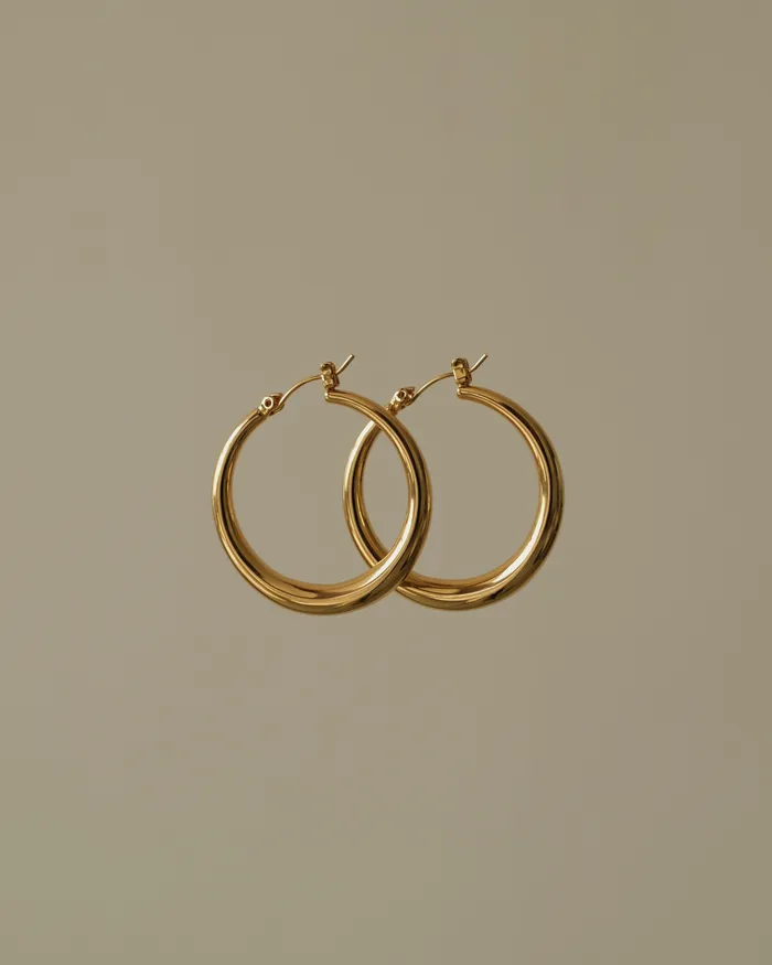 MYJN Earrings Bea Large Bold Hoop Earrings