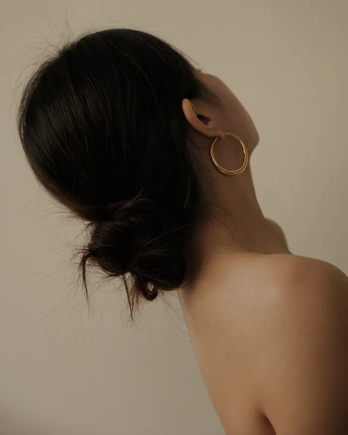 MYJN Earrings Bea Large Bold Hoop Earrings