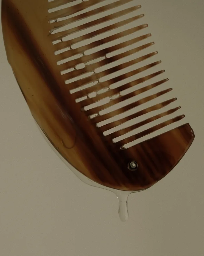 MYJN Earrings Curved Travel Horn Comb 002