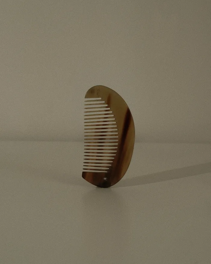 MYJN Earrings Curved Travel Horn Comb 002